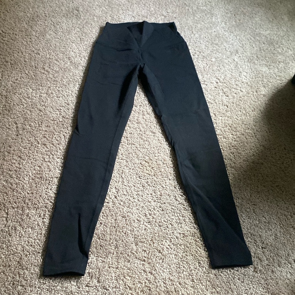 Black leggings, from Alo